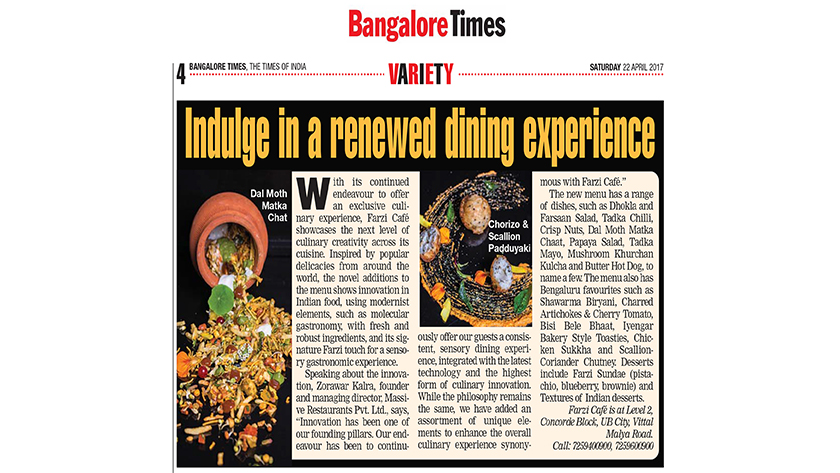 Bangalore Times: Feature