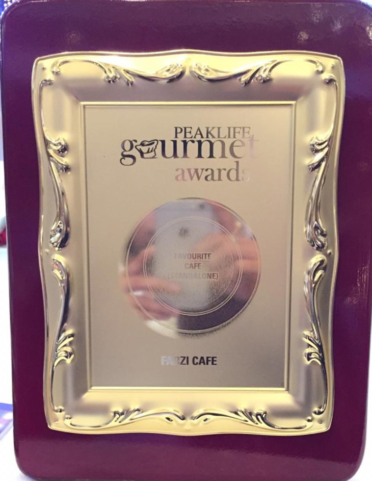 Farzi Café: Award